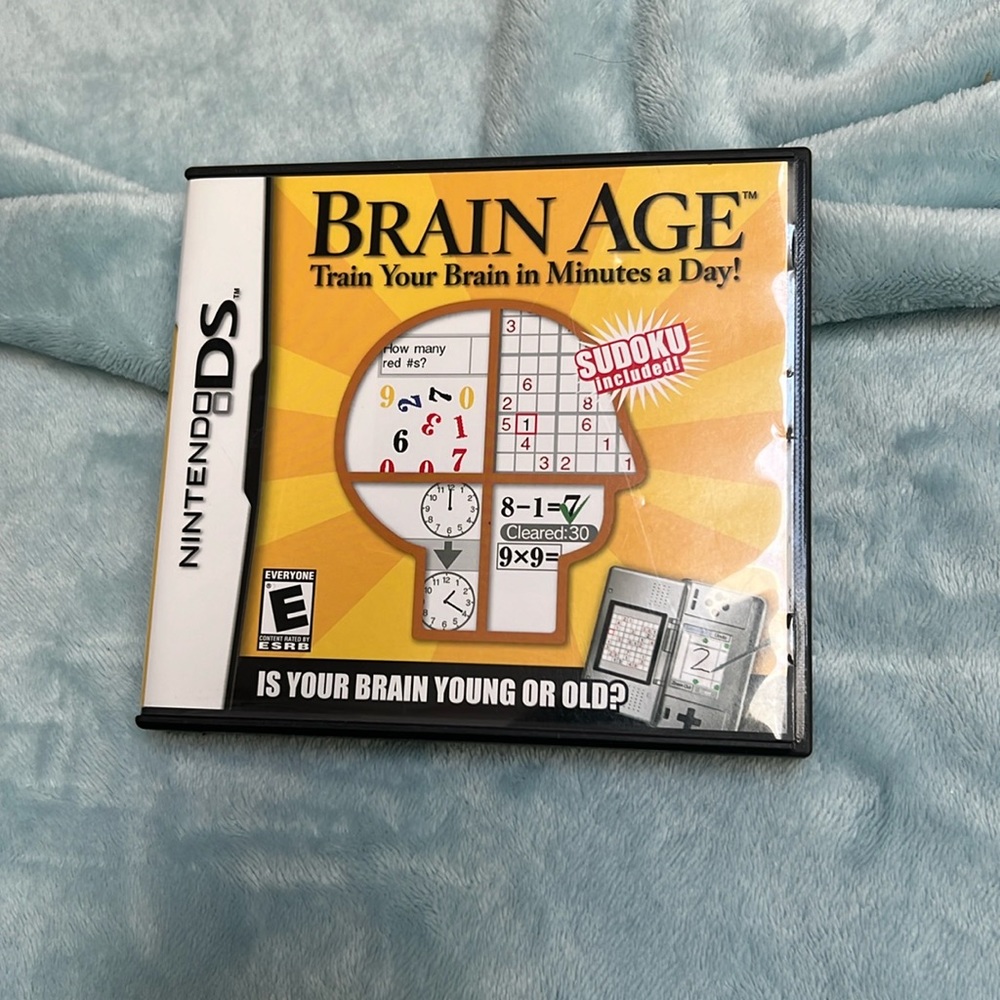 Brain Age Nintendo DS CASE ONLY